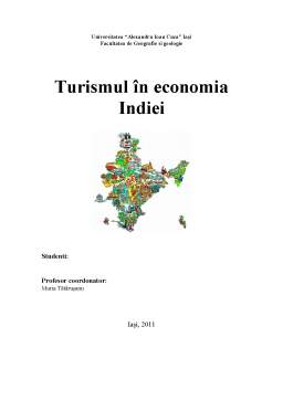 Proiect - Turismul în Economia Indiei