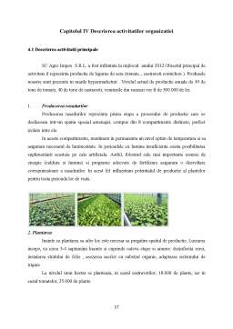 Proiect - Plan de afaceri - seră de legume SC Agro Impex SRL