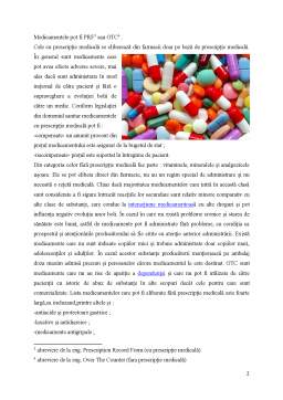 Proiect - Expertiza merceologică a medicamentelor