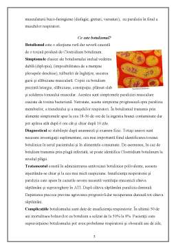 Referat - Microbiologie Clostridium Botulinum
