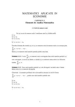 Curs - Matematici Economice - Capitolul 1
