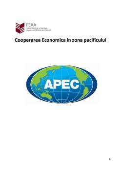 Proiect - Cooperarea economică în zona Pacificului