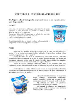 Proiect - Evaluarea calității iaurtului