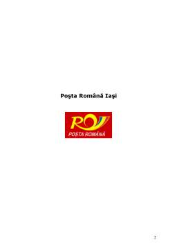 Proiect - Poșta Română Iași