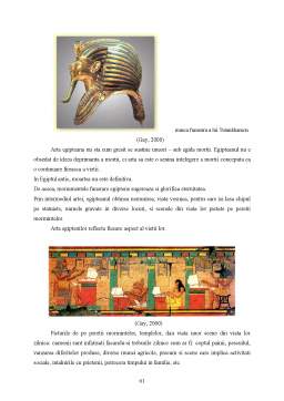 Disertație - Lecția de viață a Egiptului Antic