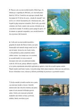 Proiect - Turismul în Grecia