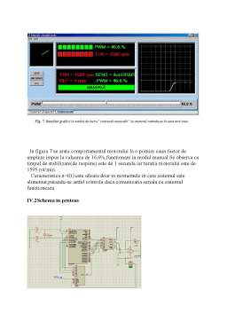 Referat - Comanda unui motor de CC cu microcontrolerul PIC 16F877