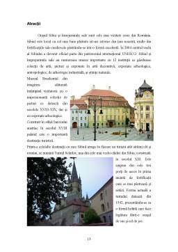 Proiect - Procesul de construcție al brandului de oraș - Sighișoara versus Sibiu