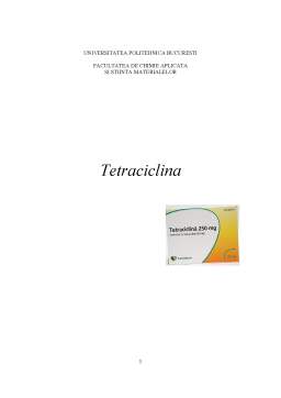 Referat - Tetraciclină