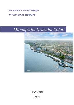 Proiect - Monografia Orașului Galați