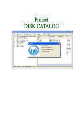 Referat - Disk Catalog