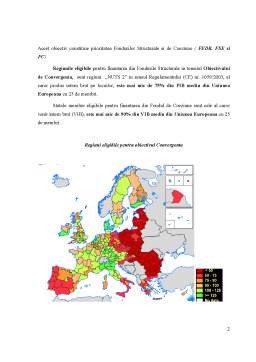 Referat - Politica de coeziune socială în Uniunea Europeană