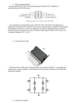 Referat - Comanda unui motor pas cu pas folosind microcontrollerul PIC12f675