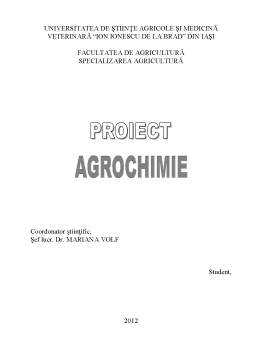 Proiect - Agrochimie - Piersicul