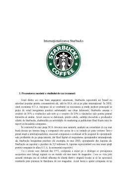 Referat - Starbucks