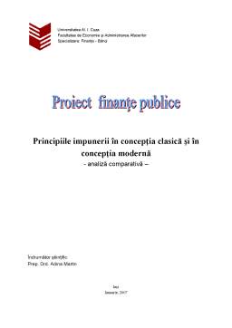 Proiect - Principiile Impuneii