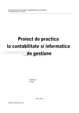 Proiect - Proiect practică CIG
