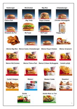 Proiect - Planul de Marketing al Firmei McDonald's
