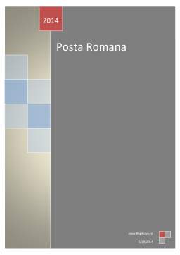 Referat - Poșta Română