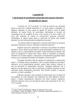 Disertație - Măsurile Educative și Evoluția lor în Dreptul Penal Românesc