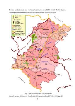 Licență - Politici de coeziune teritorială în România. Programul de Cooperare Transfrontalieră România-Ungaria