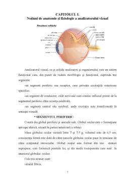 Licență - Îngrijirea Pacientului cu Cataractă