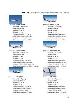 Proiect - Prezentarea Companiei de Transport Aerian Tarom