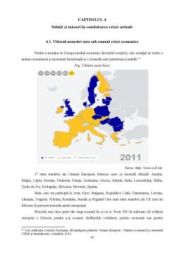 Proiect - Impactul crizei economice asupra economiilor țărilor din Uniunea Europeană. o perspectivă comparativă
