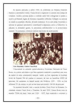 Referat - Istoria societății naționale a Crucii Roșii Române