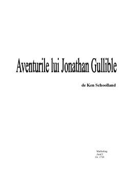 Referat - Aventurile lui Jonathan Gullible de Ken Schoolland - Recenzie