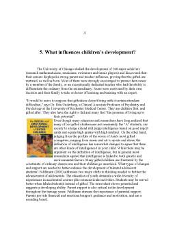Referat - Children's Intelligence