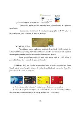 Proiect - Analiza Pieței Cardurilor de Credit în România
