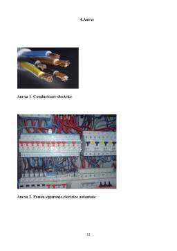 Proiect - Dimensionarea instalației electrice pentru un mic atelier electric
