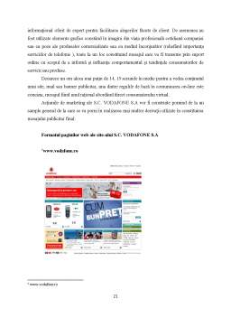 Proiect - Evaluarea eficienței campaniei de publicitate pentru compania Vodafone