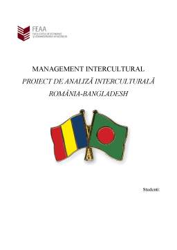 Proiect - Analiză interculturală românia-bangladesh