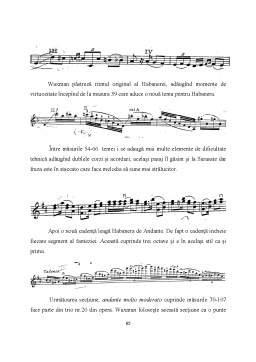 Licență - Evoluția limbajului stilistico-interpretativ violonistic de la Baroc la Modernism