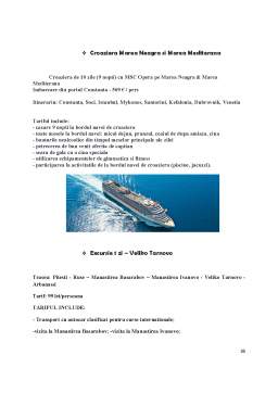 Proiect - Structura, comportamentul și performanțele Agenției de Turism Coral Tour