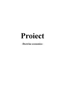 Proiect - Teoria ciclului economic la Școala Austriacă