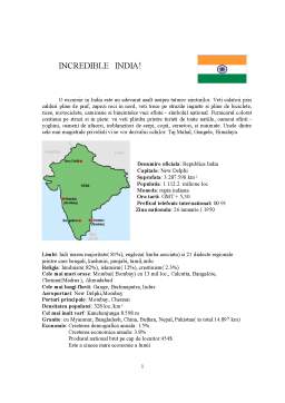 Proiect - Monografie India