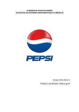 Referat - Pepsi Co