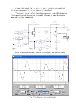 Laborator - Studierea și cercetarea diferitor metode de corecție a CAF a amplificatorului în domeniile de frecvență joasă și înaltă