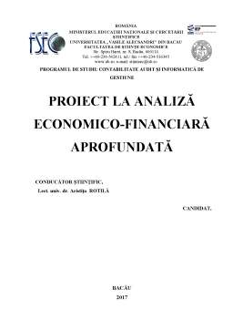 Proiect - Analiza cifrei de afaceri și a corelației dintre indicatorii valorici ai producției