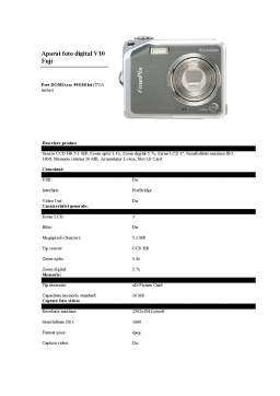 Proiect - Procesul decizional de cumpărare al unui aparat foto digital