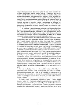 Referat - Studiu comparativ privind autoritățile de justiție constituțională în unele state europene