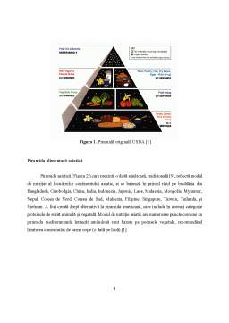 Referat - Piramidele alimentare Asiatică, mediteraneană și vegetariană