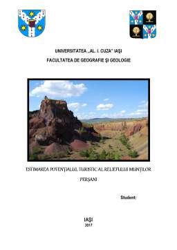 Proiect - Estimarea potențialul turistic al reliefului Munților Tarcăului