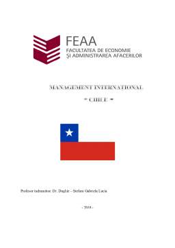 Proiect - Management internațional - Chile