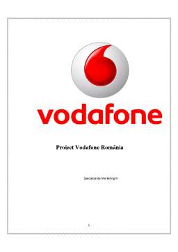 Proiect - Vodafone România