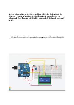 Proiect - Microcalculatoare - Arduino