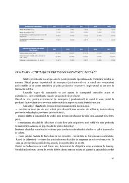 Proiect - Braiconf S.A - Raport de evaluare